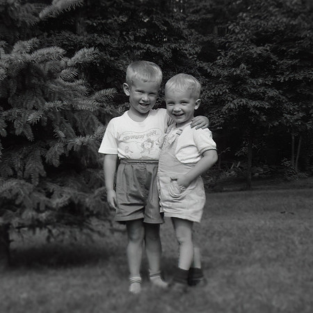 My brother Frank and his buddy Roger
