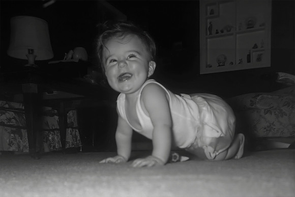 My sister. Carol as a baby