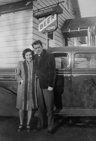 My Father and his sister Gloria
