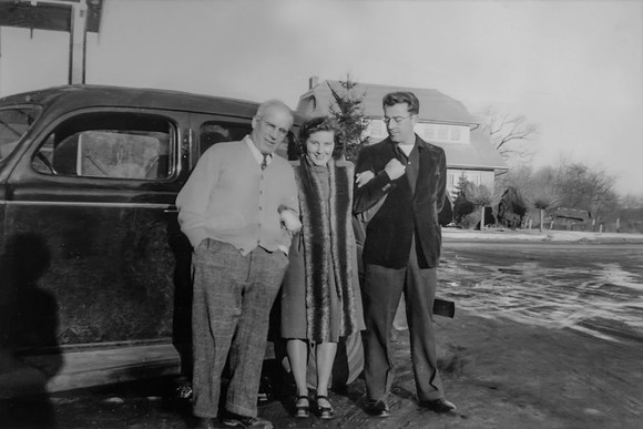 My Grandfather Frank, Aunt Gloria and my Father