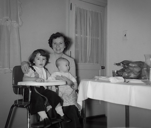 Carol and me with my Mother.