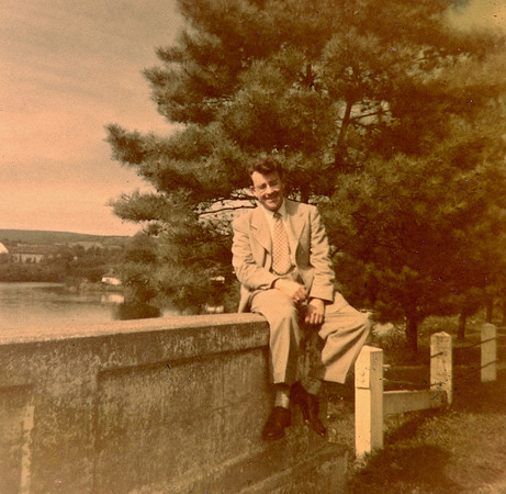 My Father in the late 1940s