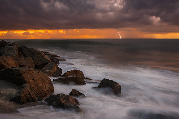 Storm at Fort Fisher  - Blue Ribbon
