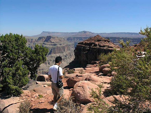 James at the Grand Canyon