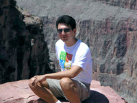 James at the Grand Canyon