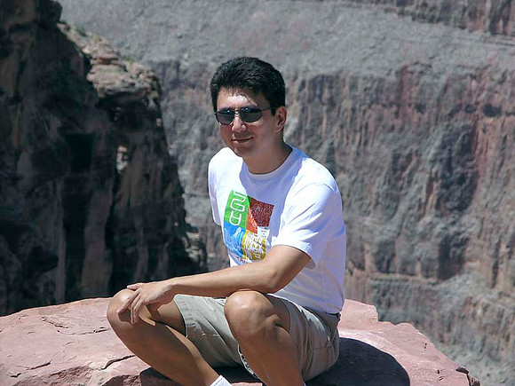 James at the Grand Canyon