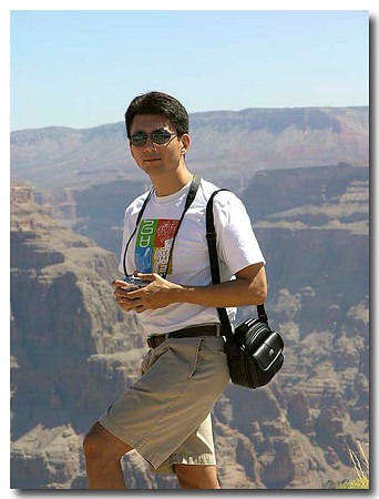 James at the Grand Canyon