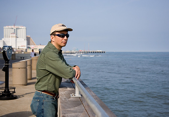 James on Caesar's Pier
