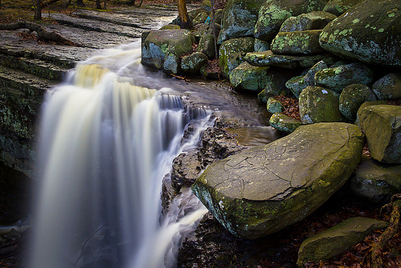 The Falls at Ringing Rock
