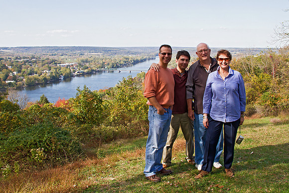 Steve, James, Fred and Pat