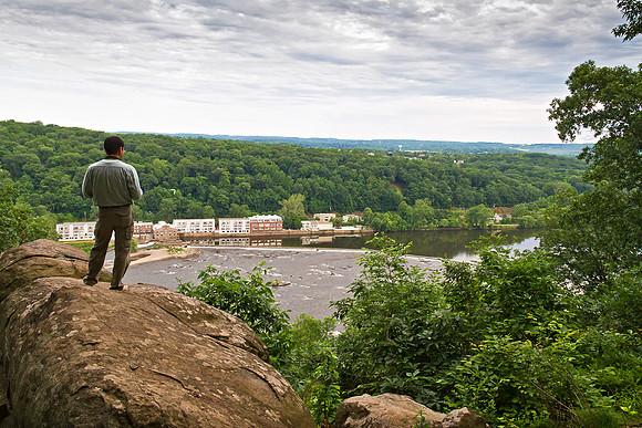 Overlooking the Delaware