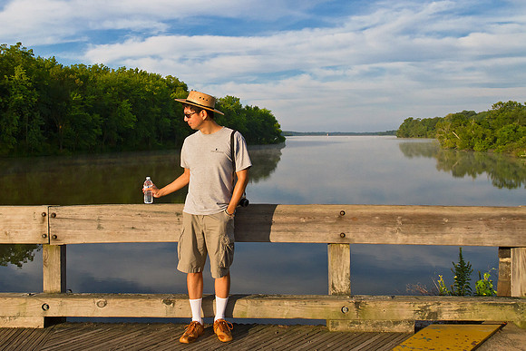 James at Lake Galena