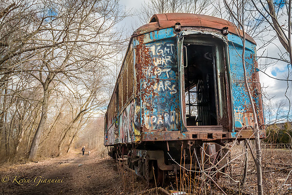 Old train car