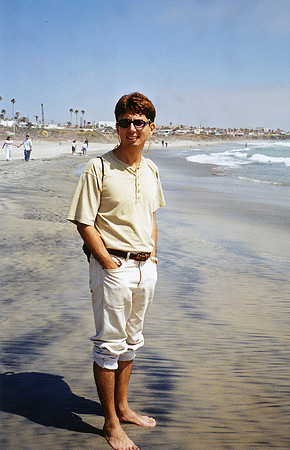James dipping his tootsies