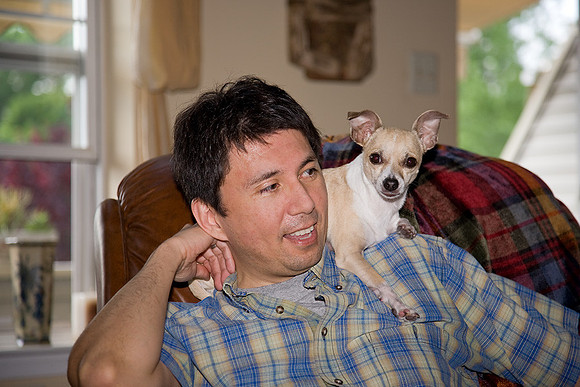 Frida the Parrot (with James)