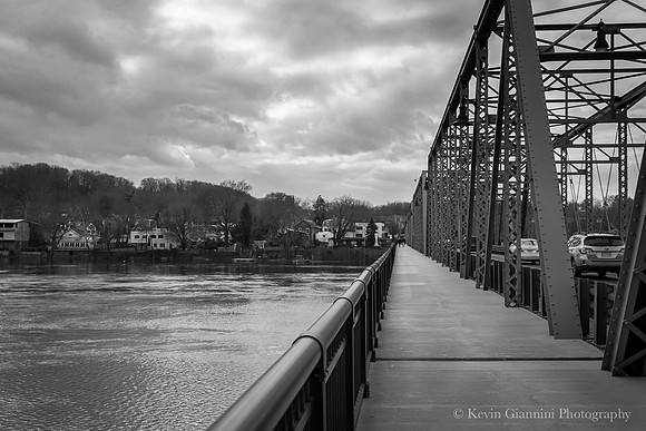 Free Bridge looking towards New Hope