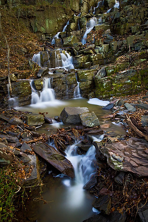 Tumbles Falls in Hunterdon County