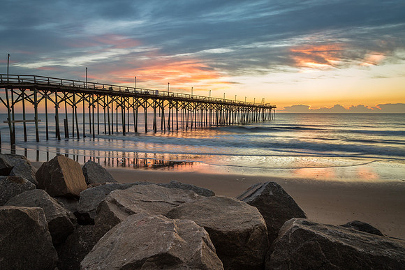 Sun Rise on Carolina Beach