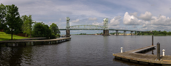 Cape Fear River in Downtown Wilmington