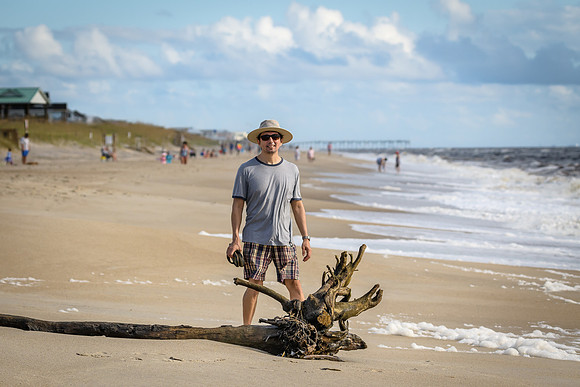 James at Carolina Beach