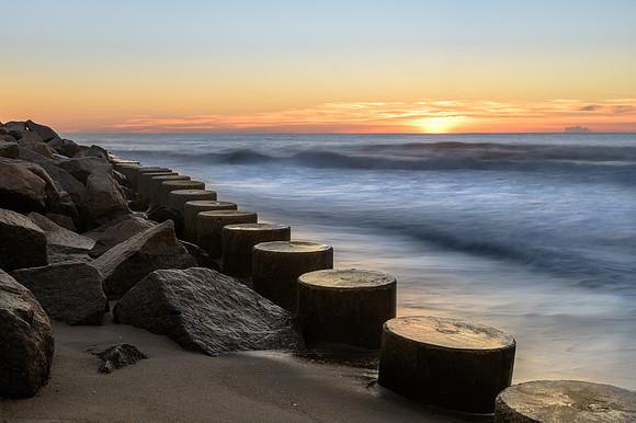 Sunrise at Fort Fisher