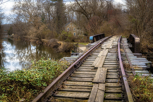 Old Tracks along the Lambertville Canal