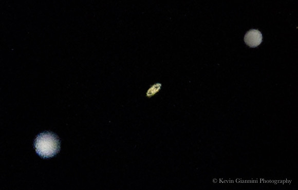 Venus, Saturn and Jupiter