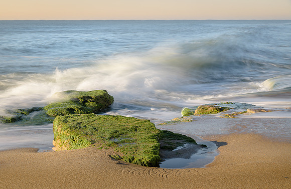 Coquina Rocks, Fort Fisher, NC