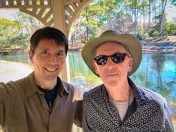 Time for a Selfie - Jim and Kevin