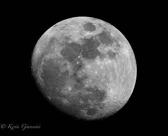 Almost a full moon 3/2/2015